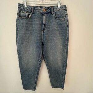 Reclaimed Vintage Jeans Womens 34 Wide Leg Baggy Grunge Skater  Hip Hop Y2K 90s